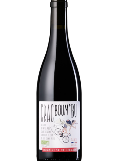 Crac Boum Bu Rouge Domaine Saint Germain vin bio Savoie