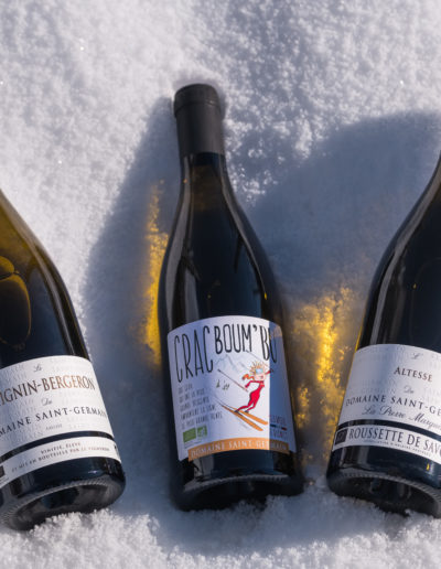 Chignin Bergeron, Crac Boum Bu, et Roussette de Savoie : 3 vins bio du Domaine Saint-Germain
